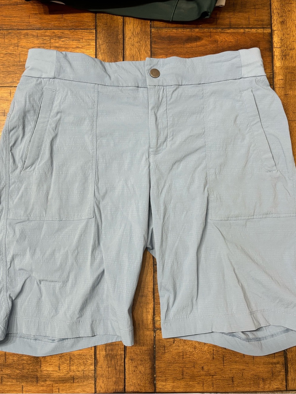 Athleta Dusty Blue Women's Performance Bermuda Shorts